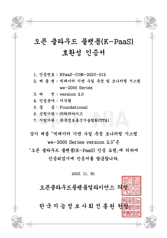Open Cloud Platform (K-PaaS) Compatibility Certification